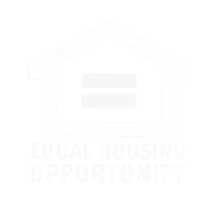 equal housing opportunity logo in white